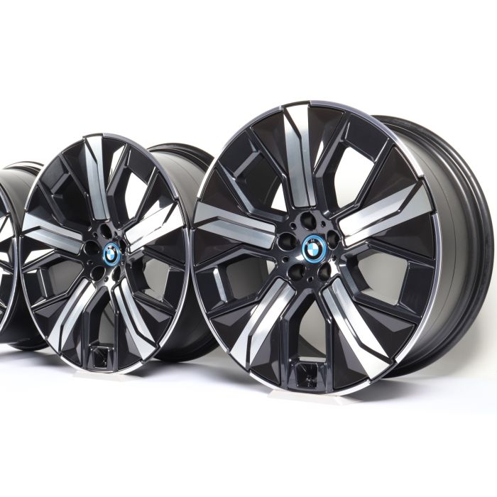 4x BMW Alufelgen iX i20 21 Zoll Styling 1012 Aerodynamik main product photo