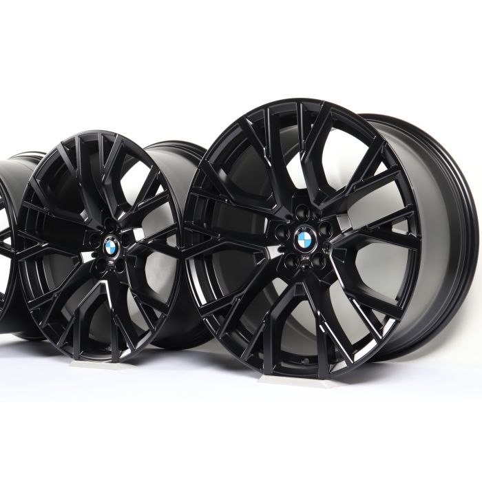 4x BMW Alufelgen X5M F95 X6M F96 21 Zoll 22 Zoll Styling 809 M Sternspeiche main product photo