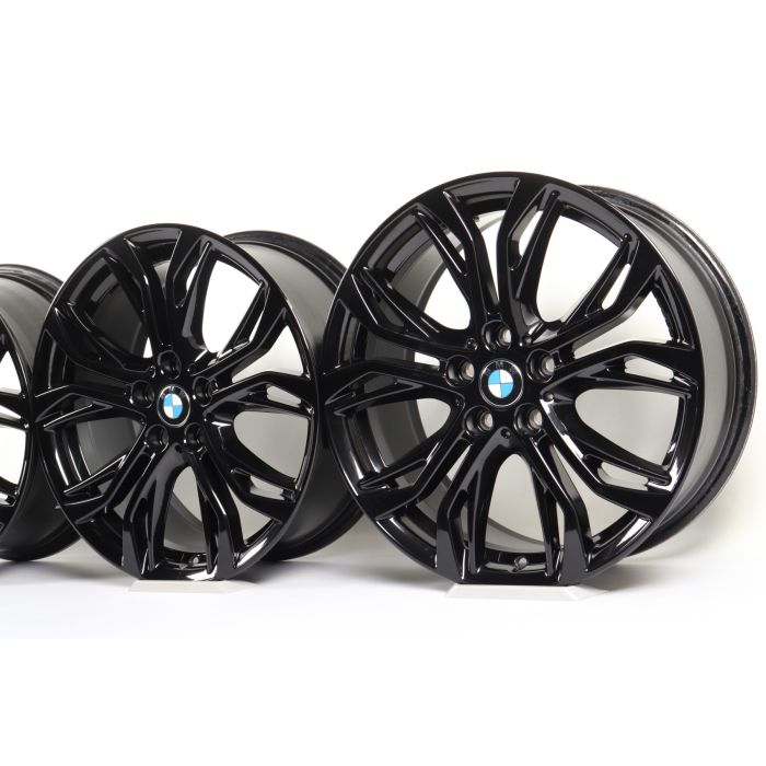 4x BMW Alufelgen X1 F48 X2 F39 18 Zoll Styling 566 Y-Speiche main product photo