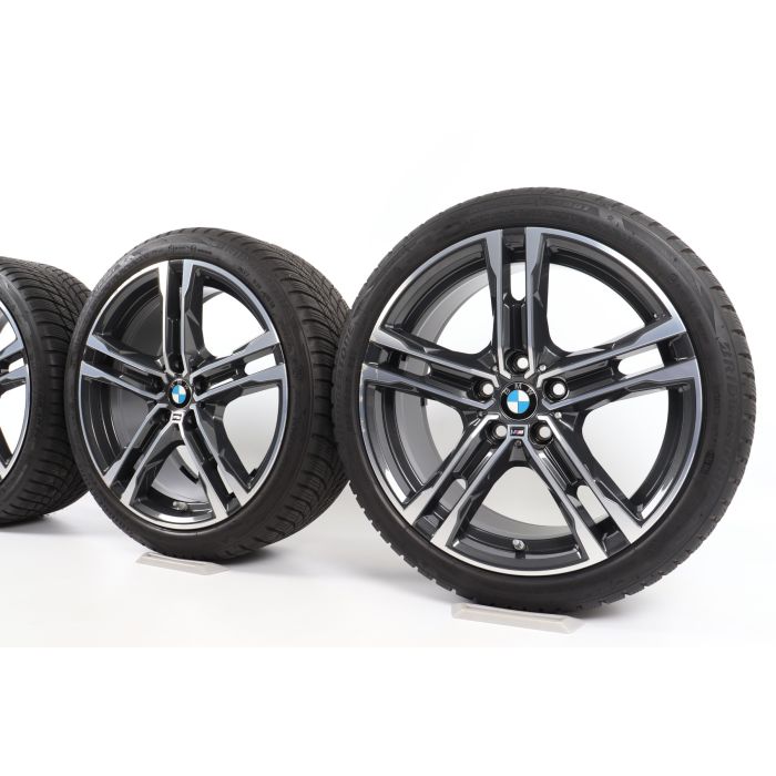 BMW Winterkompletträder 1er F40 2er F44 18 Zoll Styling 819 M Doppelspeiche main product photo