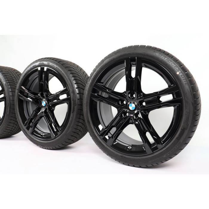 BMW Winterkompletträder 1er F40 2er F44 18 Zoll Styling 556 M Doppelspeiche main product photo