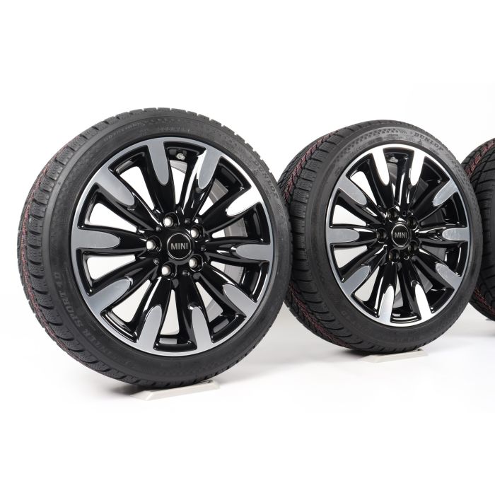 MINI Velgen met Winterbanden F56 F55 F57 17 Inch Styling Roulette Spoke 502