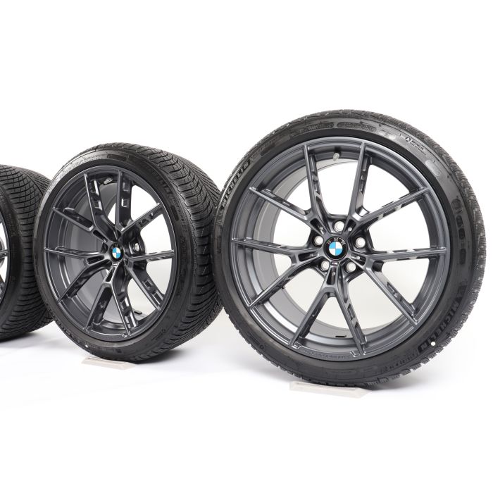 BMW Winterkompletträder M2 G87 M3 G80 G81 M4 G82 G83 19 Zoll 20 Zoll Styling 963 M Y-Speiche main product photo