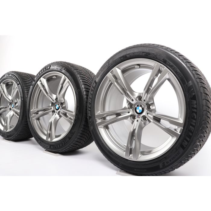 BMW Winterkompletträder M5 F90 M8 F91 F92 F93 19 Zoll Styling 705 M Doppelspeiche main product photo