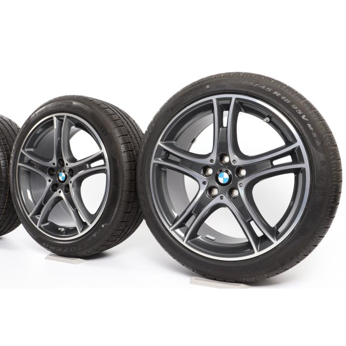 BMW Winter Wheels 2 Series F45 F46 18 Inch Styling 361 Doppelspeiche main product photo
