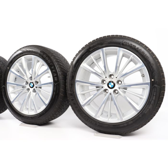 BMW Winterkompletträder 6er G32 7er G11 G12 18 Zoll Styling 643 W-Speiche main product photo