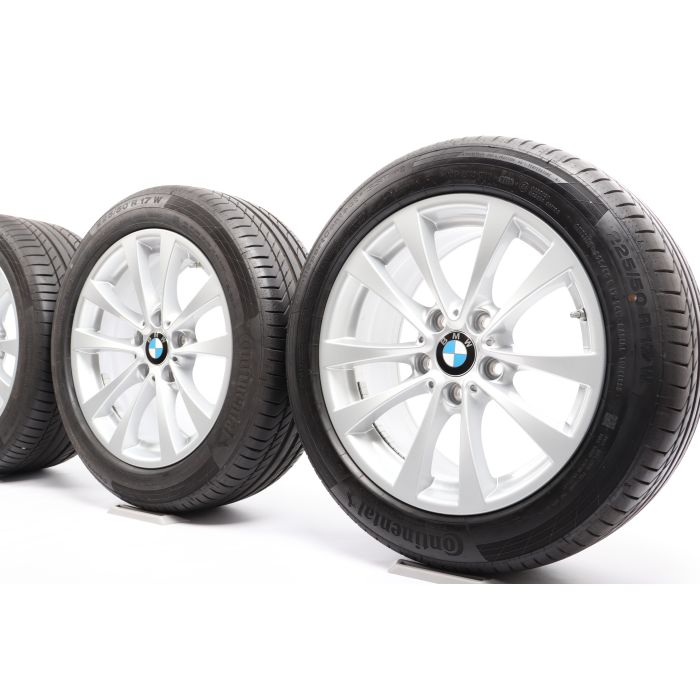 BMW Velgen met Zomerbanden 3 Serie F30 F31 4 Serie F32 F33 F36 17 Inch Styling 395 V-Speiche main product photo