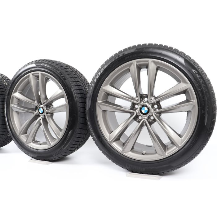 BMW Winterkompletträder 6er G32 7er G11 G12 19 Zoll Styling 630 Doppelspeiche main product photo