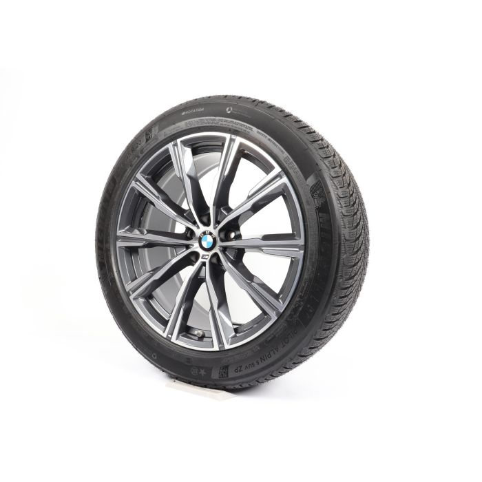 BMW Winterkompletträder X5 G05 X6 G06 20 Zoll Styling 740 M Stern
