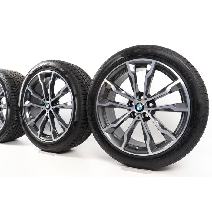 BMW Velgen met Winterbanden X3 G01 X4 G02 20 Inch Styling 699 M Doppelspeiche main product photo