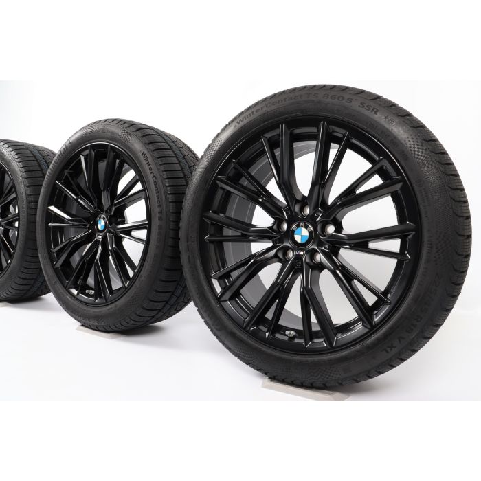 BMW Winterkompletträder 3er G20 G21 2er G42 4er G22 G23 18 Zoll Styling 796 M Doppelspeiche main product photo