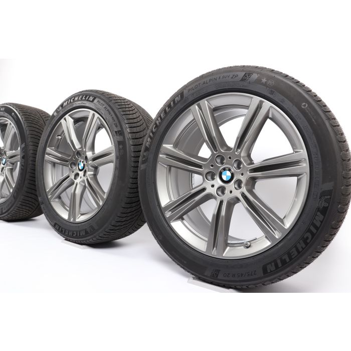 BMW Winterkompletträder X5 G05 X6 G06 20 Zoll Styling 736 Sternspeiche main product photo