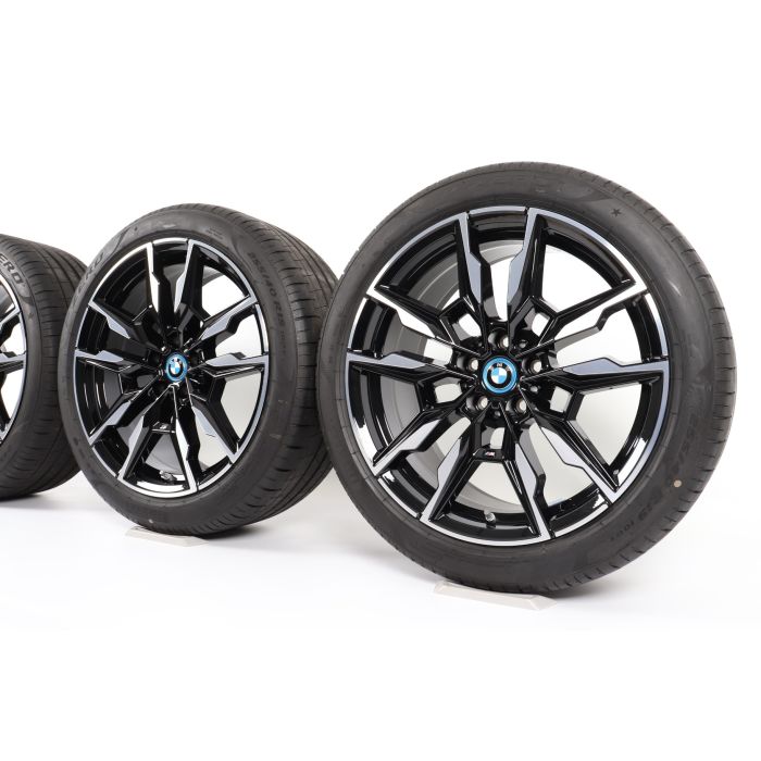 BMW Sommerkompletträder 4er G26 i4 G26 19 Zoll Styling 861 M Doppelspeiche main product photo