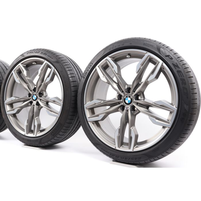 BMW Winterkompletträder X3 G01 X4 G02 21 Zoll Styling 718 M Doppelspeiche main product photo