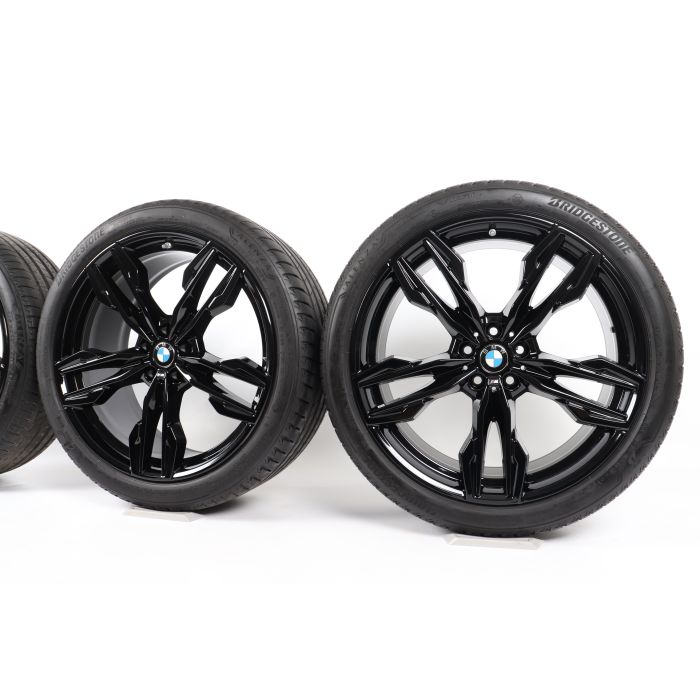 BMW Sommerkompletträder X3 G01 X4 G02 21 Zoll Styling 718 M Doppelspeiche main product photo
