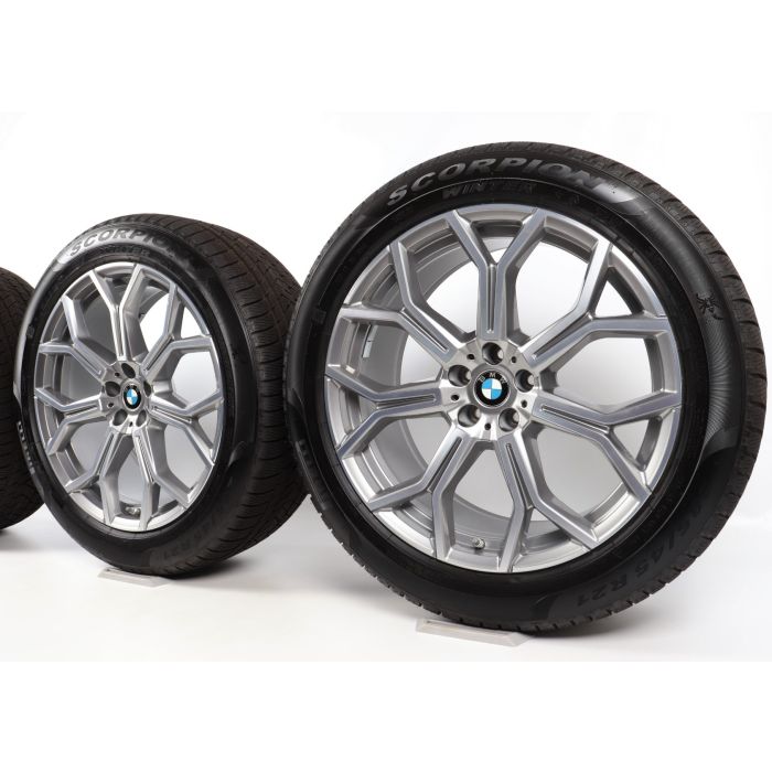 BMW Winterkompletträder X7 G07 21 Zoll Styling 753 Y-Speiche main product photo