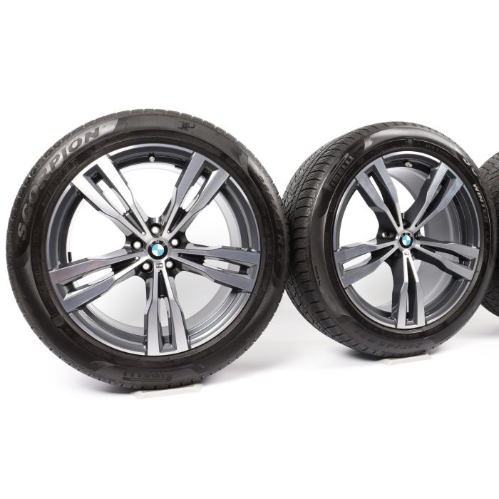 BMW Winterkompletträder X7 G07 21 Zoll Styling 754 M Doppelspeich 