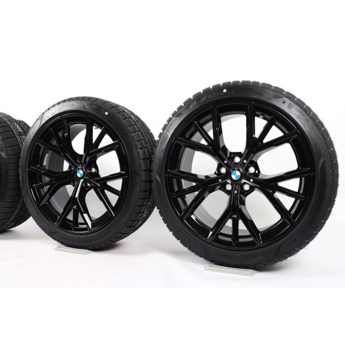 BMW Winterkompletträder 5er G30 G31 19 Zoll Styling 845 M V-Speiche main product photo