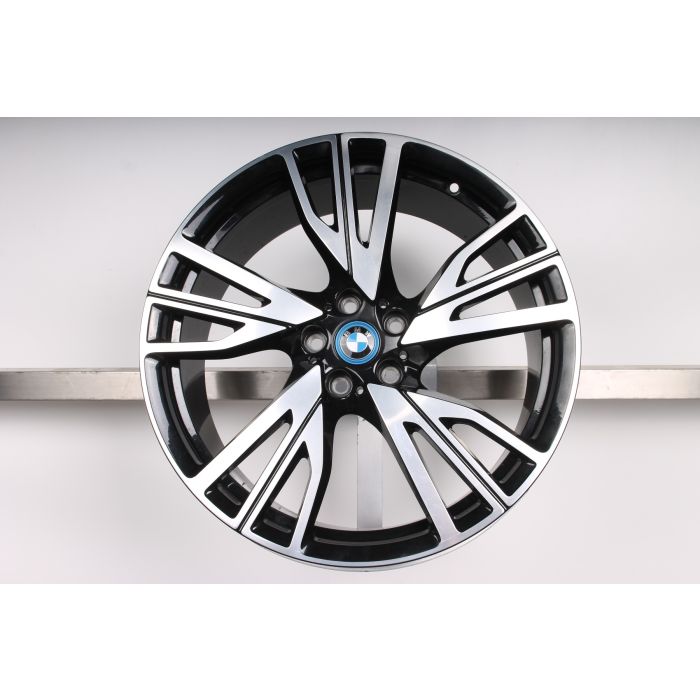 1x Original BMW i8 20 Zoll Alufelge W-Speiche 470 Bicolor (Hinter