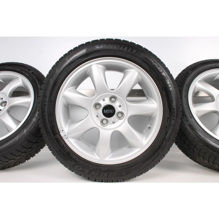 Mini Winterkompletträder R50 R52 R53 16 Zoll Bridge Spoke R94 RDC