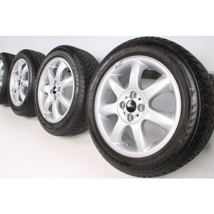 MINI Winter Wheels R50 R52 R53 R55 Clubman R56 R57 R58 R59 16 Inch Styling Bridge Spoke R94 main product photo