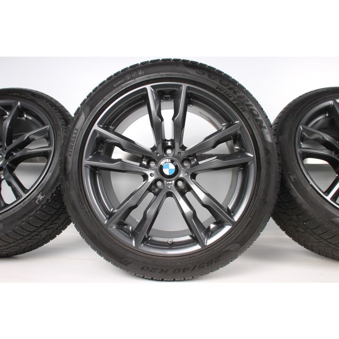 BMW Winter Wheels 20 Zoll X5M F85 X6M F86 611 M Double-spoke RDCi