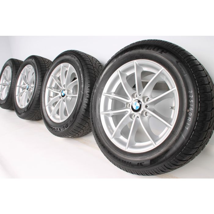 BMW Winter Wheels X3 F25 X4 F26 17 Zoll 304 V-spoke RDCi silber