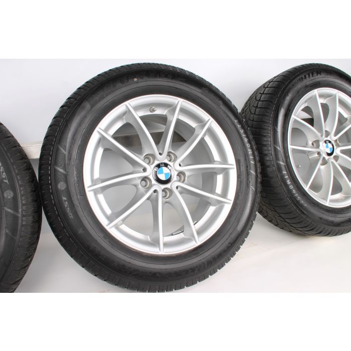 F25 X3 17インチ ホイール BMW Winter Wheels X3 F25 X4 F26 17 Zoll 304 V-spoke RDCi silber