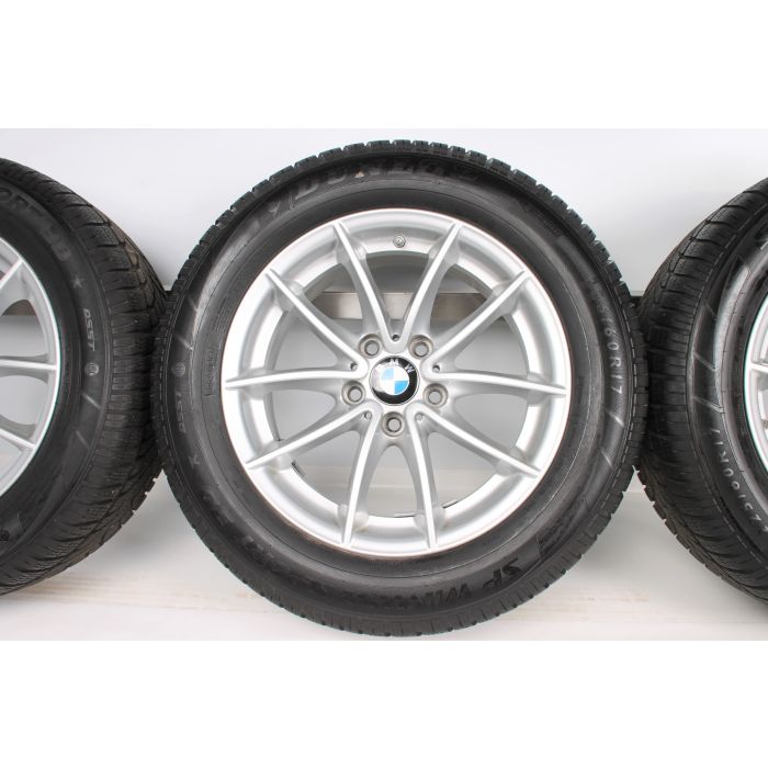 BMW Winter Wheels X3 F25 X4 F26 17 Zoll 304 V-spoke RDCi silber