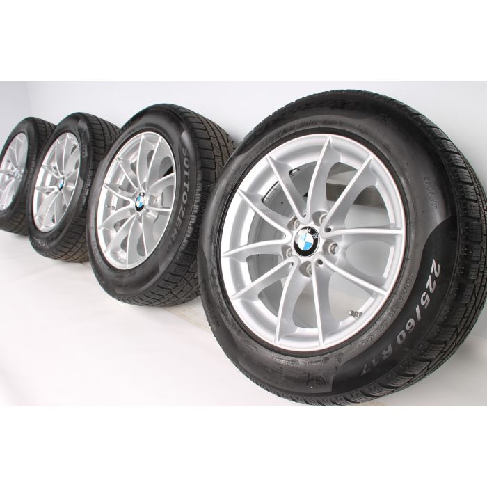  F25 X3 17インチ ホイール BMW Winter Wheels X3 F25 X4 F26 17 Zoll 304 V-spoke RDCi silber