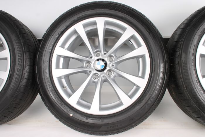 BMW Summer Wheels 3er GT F34 17 Zoll 395 V-spoke RDC silber