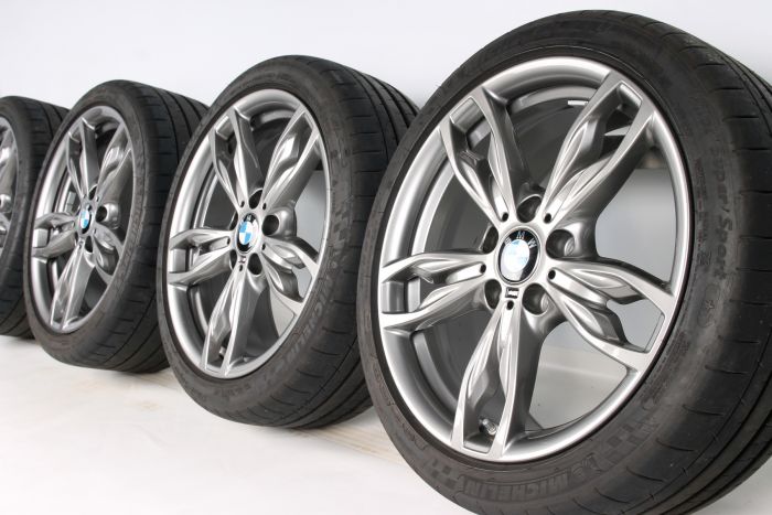BMW Sommerkompletträder 1er F20 F21 2er F22 F23 18 Zoll Styling 436 M Doppelspeiche main product photo