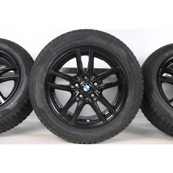 BMW Winter Wheels 2er AT F45 GT F46 16 Zoll RIAL X10 RDC schwarz matt