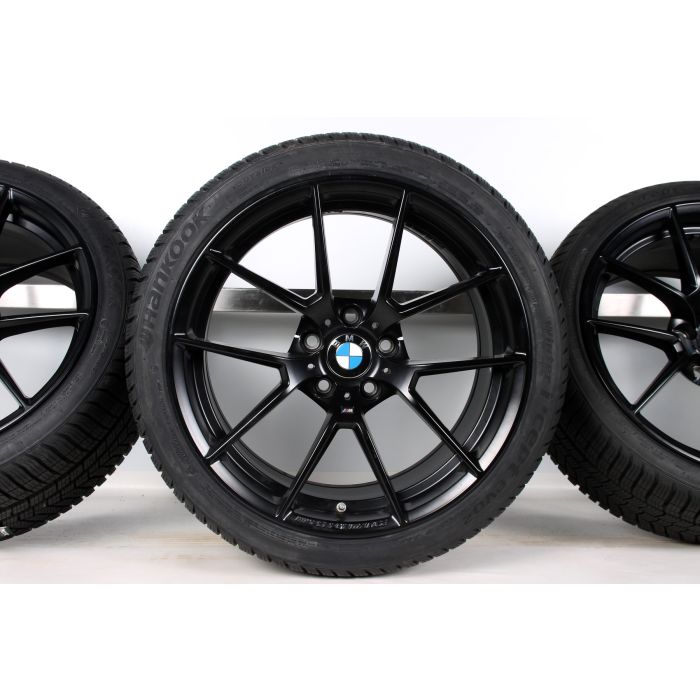 BMW Winterkompletträder M2 F87 19 Zoll 641 M Doppelspeiche RDC silber