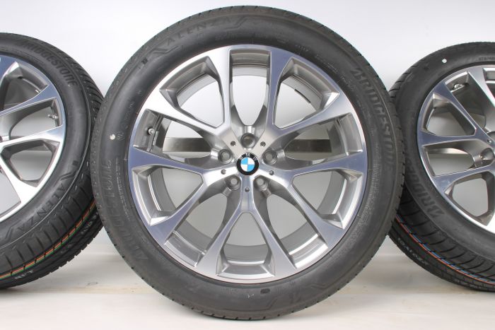 BMW Summer Wheels X3 G01 X4 G02 18 Zoll V-spoke 618 RDC Silber
