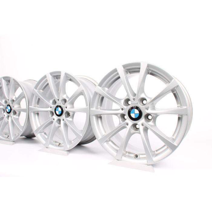 4x BMW Alloy Rims 3 Series F30 F31 4 Series F32 F33 F36 16 Inch Styling 390 main product photo