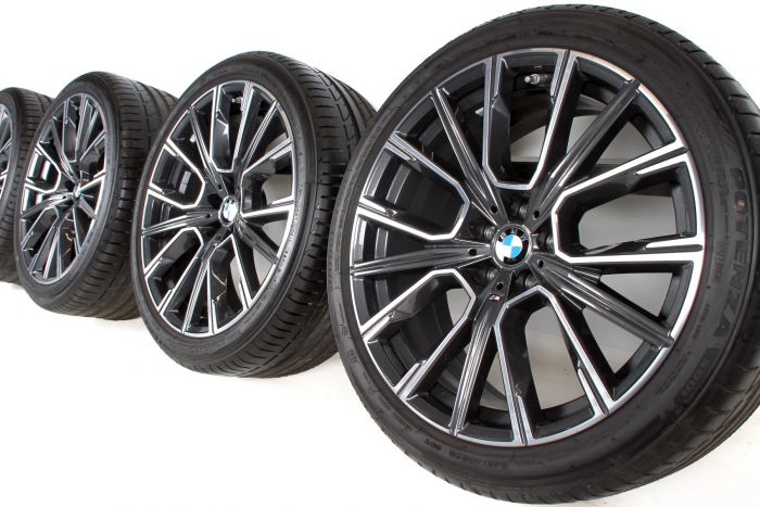 BMW Sommerkompletträder 6er G32 7er G11 G12 20 Zoll Styling 817 M Sternspeiche main product photo