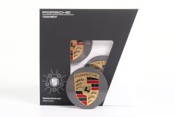 1 Satz Porsche Nabendeckel 65mm titan