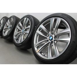 BMW Sommerkompletträder 3er F34 19 Zoll Styling 466 Doppelspeiche 