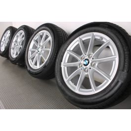 BMW Summer Wheels X1 F48 17 Zoll Styling 560 V-spoke RDC Silber