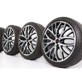 MINI Summer Wheels F55 F56 F57 18 Inch Styling JCW Cross Spoke 506