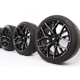 BMW Sommerkompletträder M8 F91 F92 20 Zoll 811 M Sternspeiche RDC  