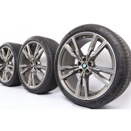 BMW Sommerkompletträder X5 G05 X6 G06 22 Zoll Styling 747 M Doppe