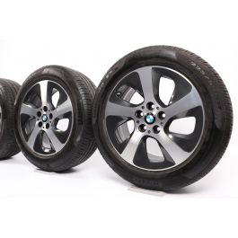 BMW Summer Wheels X1 F48 17 Zoll Double-spoke 564 silber BMW Summer Wheels X1 F48 17 Zoll Double-spoke 564 silber