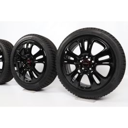 MINI Winterkompletträder F56 F55 F57 17 Zoll Styling JCW Double S