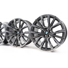 4x BMW Alufelgen 6er G32 7er G11 G12 20 Zoll Styling 817 M 
