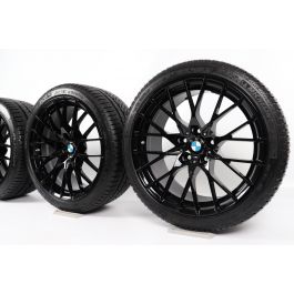 BMW Winterkompletträder M2 F87 19 Zoll M 788 Y-Speiche RDC schwarz 