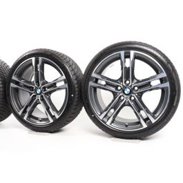 BMW Winterkomplettrader 1er F40 2er F44 18 Zoll Styling 819 M Doppelspeiche
