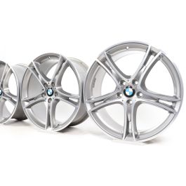 純正20インチホイール361 F30 F31 F32 F33 F36 19 BMW Alufelge Doppelspeiche 361 bicolor (ferricgrey / glanzgedreht
