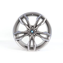 1x Front axle BMW Alloy Rim X3 G01 X4 G02 21 Inch Styling 718 M